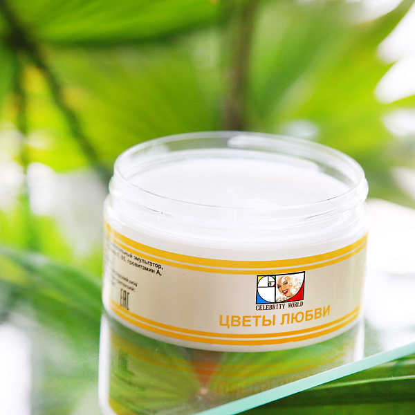 Крем для тела с очаровывающим ароматом "Цветы любви" 100ml